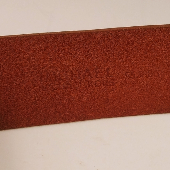 Michael Kors Brown Leather Belt sz S - Picture 4 of 6
